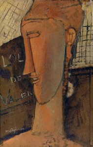 Lola de Valência, 1915 de Amedeo Modigliani