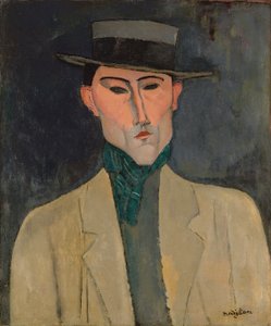 Homem de chapéu de Amedeo Modigliani