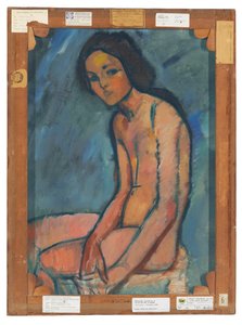 Nu assis, c.1909 de Amedeo Modigliani