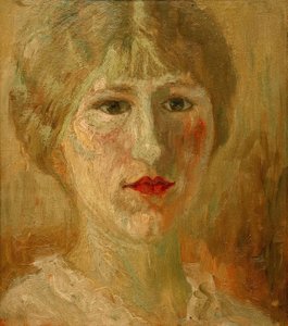 Retrato de uma mulher de Amedeo Modigliani