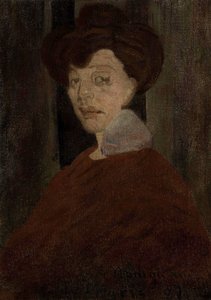 Retrato de uma mulher de Amedeo Modigliani