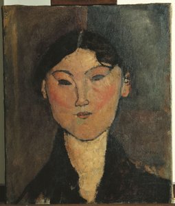 Retrato de uma mulher de Amedeo Modigliani