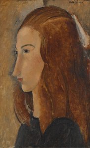 Retrato de uma jovem de Amedeo Modigliani