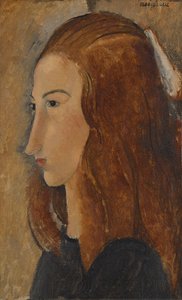 Retrato de uma jovem mulher de Amedeo Modigliani