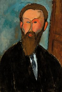 Retrato do fotógrafo Dilewski, 1916 de Amedeo Modigliani