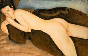 Nu Reclinado da Parte de Trás (Nu Couche de Dos) 1917