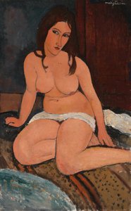 Nu sentado de Amedeo Modigliani