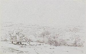 Abordagem de transporte para Bromley Hill, c.1803 (gravura)