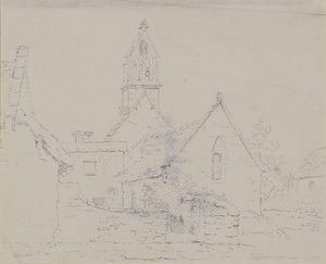 Igreja em ruínas, c.1803 (lápis)