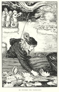 Arrancou o lírio de água (gravação) de Amelia M. (attr.to) Bowerley or Bauerle