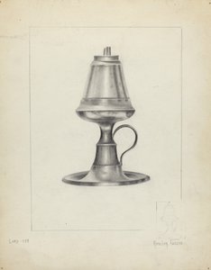 Lâmpada de canfeno de Amelia Tuccio