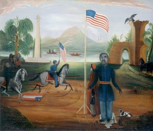 Alegoria da Liberdade de American 19th Century