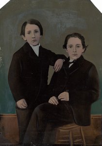 Retrato de dois meninos