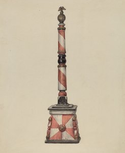 Poste de barbeiro