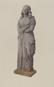 Figura de jardim de American 20th Century