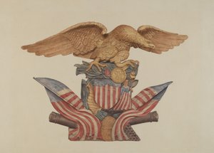 Ornamento de Pinho (Águia) de American 20th Century