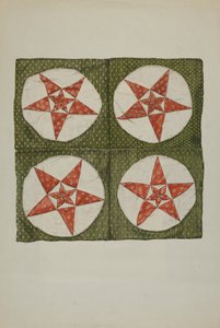 Blocos de Colcha - Aplique Estrela de American 20th Century