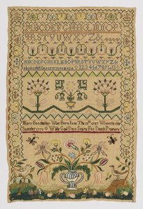 Sampler de American Mary Batchelder
