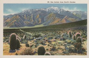 Califórnia: Monte San Jacinto do Devils Garden (foto) de American Photographer (after)