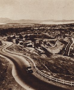 Califórnia: São Francisco de Twin Peaks (foto a p/b) de American Photographer (after)