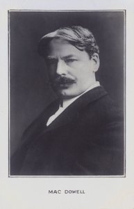 Edward MacDowell, compositor americano (foto a p/b) de American Photographer (after)