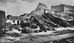 Primeira reprodução em meio tom de uma foto em um jornal, 4 de março de 1880, New York Daily Graphic (foto a p/b)