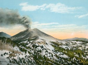 Monte Lassen em erupção (foto) de American Photographer (after)