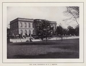 Newport, Rhode Island: The Elms, Residence of E J Berwin (foto a p/b) de American Photographer (after)