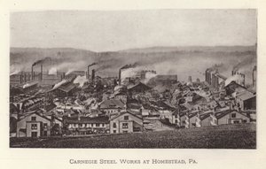 Pittsburgh: Carnegie Steel Works at Homestead, Pennsylvania (foto a p/b) de American Photographer (after)
