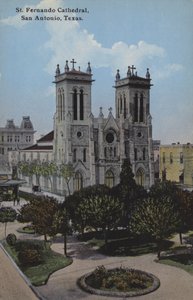 Catedral de San Fernando em San Antonio, Texas, EUA (foto colorida) de American Photographer (after)