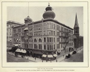 Springfield, Massachusetts: O Edifício Fuller (foto a p/b) de American Photographer (after)