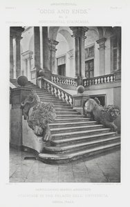 Escadaria no Palazzo Dell