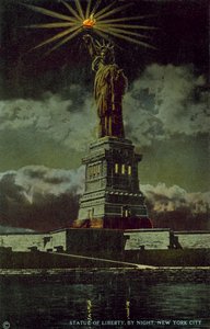 Estátua da Liberdade, Nova York, Nova York, EUA (foto colorida) de American Photographer (after)