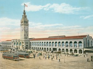 The Ferry Building, Foot of Market Street, São Francisco, Califórnia (foto) de American Photographer (after)