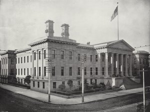 Sucursal da Casa da Moeda dos Estados Unidos em São Francisco (foto a p/b) de American Photographer (after)