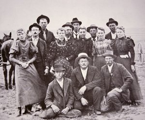 American Pioneers, c.1850 (foto a p/b)
