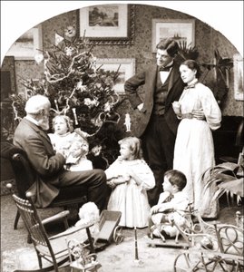 Família americana no dia de Natal de American Photographer