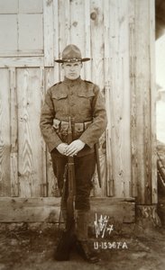 soldado de infantaria americano da Primeira Guerra Mundial de American Photographer