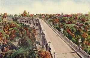 Ponte Arroyo Seco, Pasadena (fotografia a cores) de American Photographer