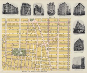Bairro de Manhattan (fotografia a preto e branco) de American Photographer
