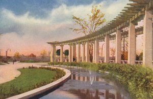 Chicago: Pérgola no Douglas Park (fotografia a cores) de American Photographer
