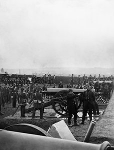 Coronel Tyler e a 1ª Artilharia Pesada de Connecticut em Fort Richardson, final de 1861