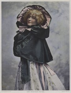 Cora Urquhart Potter, atriz americana (foto colorida)