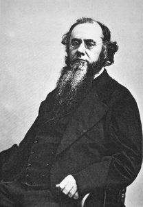 Edwin M. Stanton (1814-69) (foto a p/b) de American Photographer