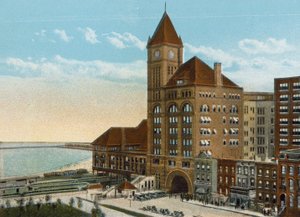 Illinois Central Depot (foto colorida) de American Photographer