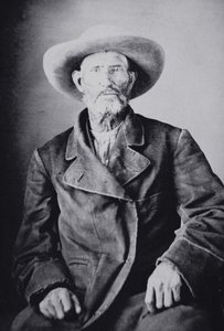 Jim Bridger (1804-81) (foto a p/b) de American Photographer