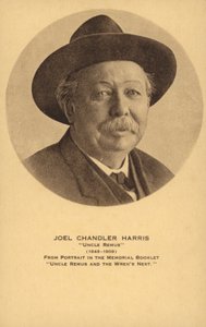 Joel Chandler Harris (1848-1908), jornalista, escritor e folclorista americano (fotografia a preto e branco) de American Photographer
