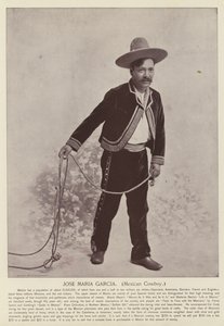 José Maria Garcia, cowboy mexicano