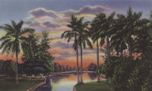 Lago del Country Club, Lago no Country Club Park (foto colorida)