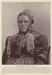 Mary Moser, camponesa alemã